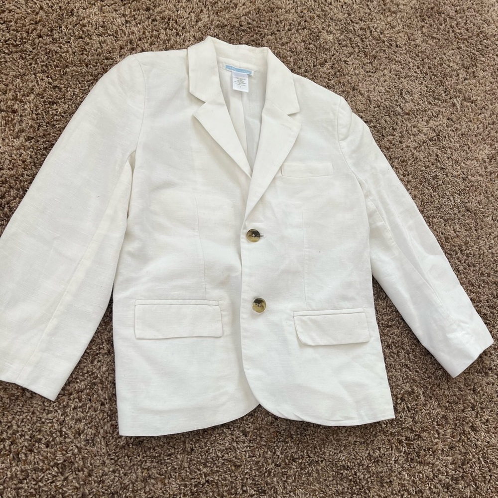 Janie and jack blazer new size boys 6